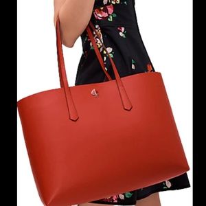Brand New Kate Spade ♠️  Molly Large Tote - Red